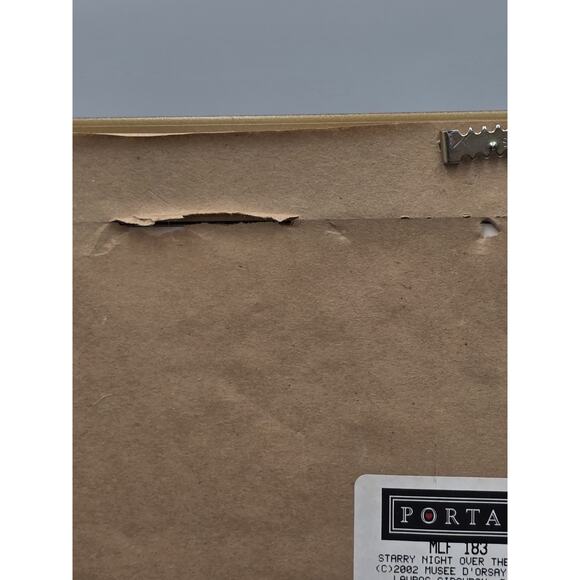 Framed Van Gogh Starry Night Over‎ The Rhone Lithograph Portal Pub. 11x14 Litho - Picture 9 of 15